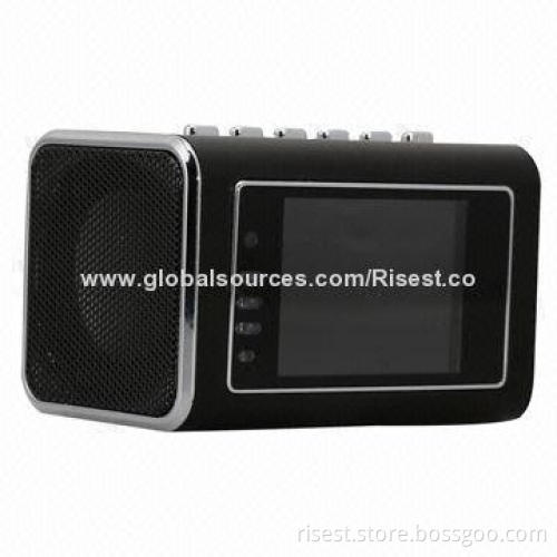 4-in-1 Top Secret Hidden Spy Camera, MP3/MP4/FM Radio/Clock with 2.0LCD, IR 940nm LED Night Vision